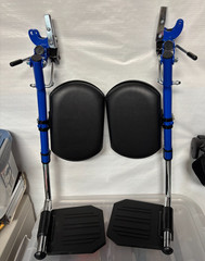 Universal adjustible Elevating Leg/Foot Rest For Mobility Wheelchair Pair