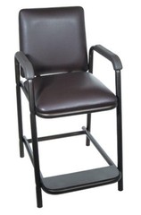 Hip Chair Deluxe Dark Brown Mobility Support Chair Adjustable Height New