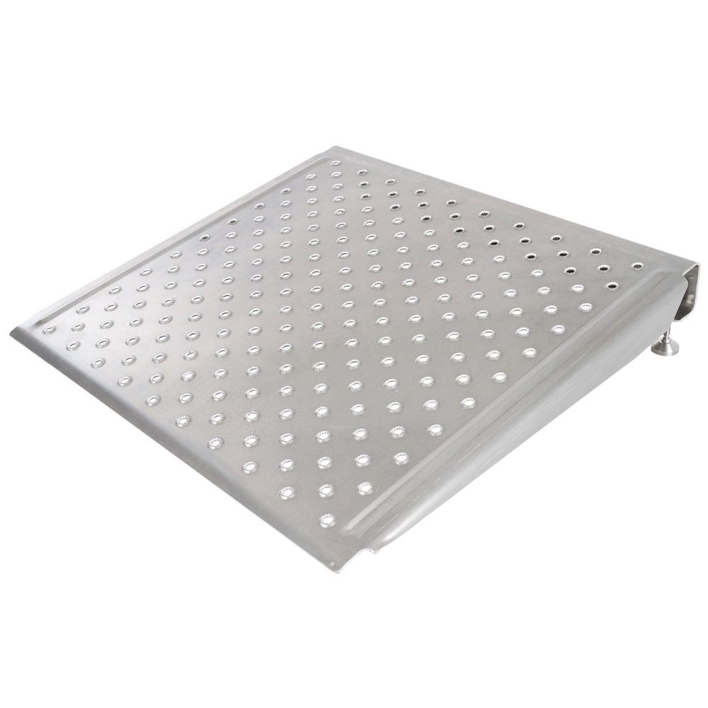 Silver Spring Portable Threshold Ramp EZ Traction Adjustable Aluminum 36×36