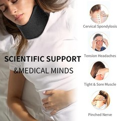 Adjustable Neck Brace Support Wrap Soft Foam Cervical Collar Neck Pain Relief