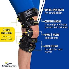 Brace Align OA ROM Unloader Knee Brace – Adjustable Offloading for Degenerative