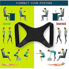 Back Posture Corrector Shoulder Straight Support Brace Belt Therapy Men Women
