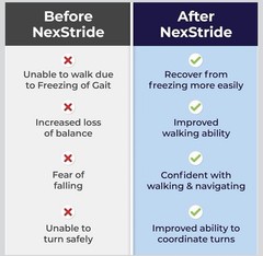 Nexstride Portable Audio & Visual Mobility Aid-NEW