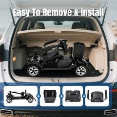ROBTWOK 4-Wheel Portable Mobility Scooter 15 Mile 330 LBS