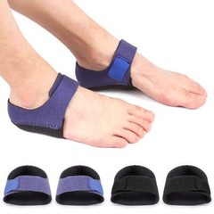 1/2 Pairs Heel Cups Protector Plantar Fasciitis Socks Pads For Foot Support Pain