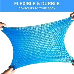 Gel Seat Cushion Double Thick Egg Gel Pressure Relief Breathable Car Office Pad
