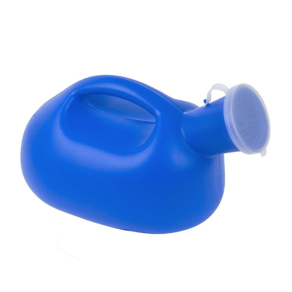 Blue Men’s urinal 2000ML PP Plastic PE for Men’s Medical nursing
