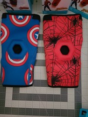 DonJoy Advantage Marvel Avengers & Spiderman Knee Sleeve YOUTH Lot 6 NEW READ