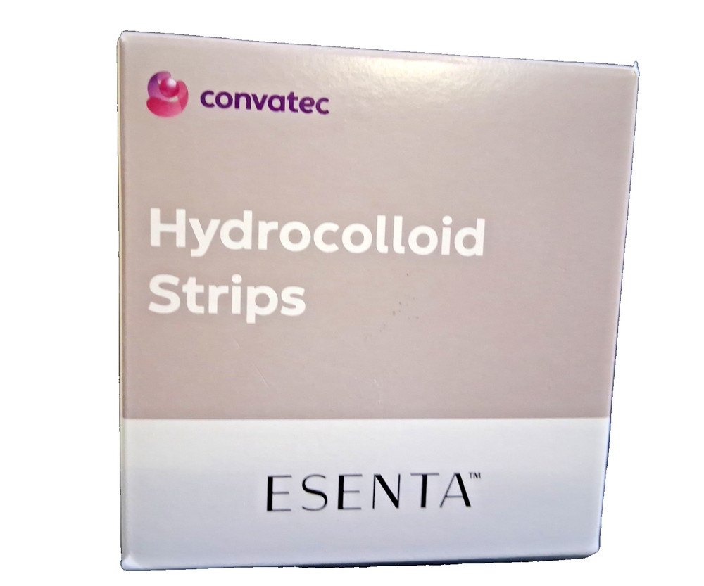 Convatec Estenta 423826 Ostomy Hydrocolloid Barrier Adhesive Strips NEW 80 Ct.