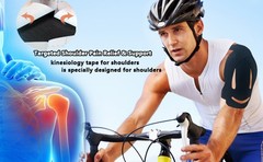 12 PCS Kinesiology Tape for Shoulder Precut, Pain Relief (Mix) | Shoulder Tape