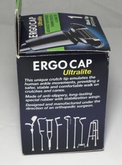 Ergocap Ultralite Universal Walking Cane Tips 3/4“ Diameter