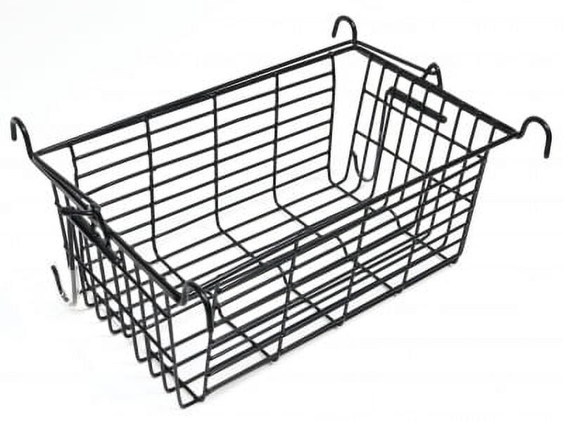 Lumex Walkabout Lite Four-Wheel Rollator Basket, Durable Sturdy Material, Easy