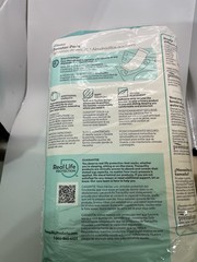 2 Packs of 30 Count Tranquility Booster Pads, Heavy, Youth (12” X 3.5”) NEW