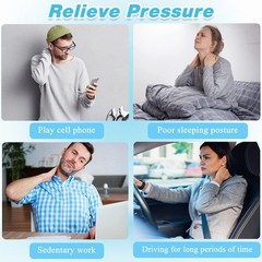 Cervical Neck Traction Head Brace Over Door Quick Pain Relief Decompression