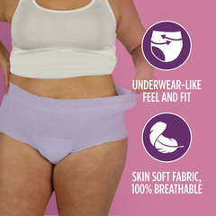 Assurance Women’s Incontinence Underwear Large 54 Count Maximum Absorbency