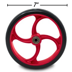 Top Glides Vortex Universal 7 Inch Replacement Wheels Kit – WHEELS ONLY