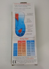 Vasyli Custom Orthotics 3/4 Length Blue Heat Mouldable XS 71RB04 Foot Fresh NIB