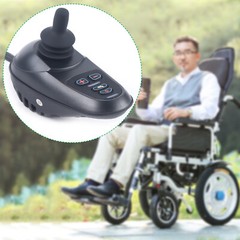 Waterproof Instruction Joystick Electric Power 4 Keys Wheelchair Controller New