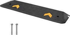 Rubber Threshold Ramp, 1″ Rise Wheelchair Ramp Doorway, Natural Curb Ramp 3.7…