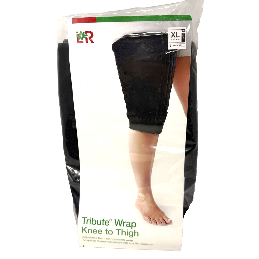 L & R Tribute Wrap Knee to Thigh RIGHT Side XL Size Extra Large | Regular
