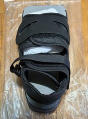 United Ortho Adjustable Post-Op Open Square Toe Shoe Men’s Size Large Black