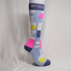 Figs Compression Socks Size S Colorful Patterned Comfort Fit