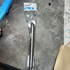 Moen Grab Bar Wall Bar, Corrosion Resistant Bathroom Safety Assist