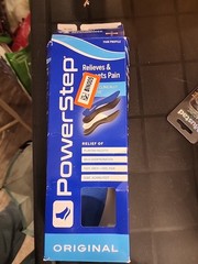 Powerstep Original Full Length Orthotic Insoles Men’s 3-3.5 Women’s 5-5.5 ASM