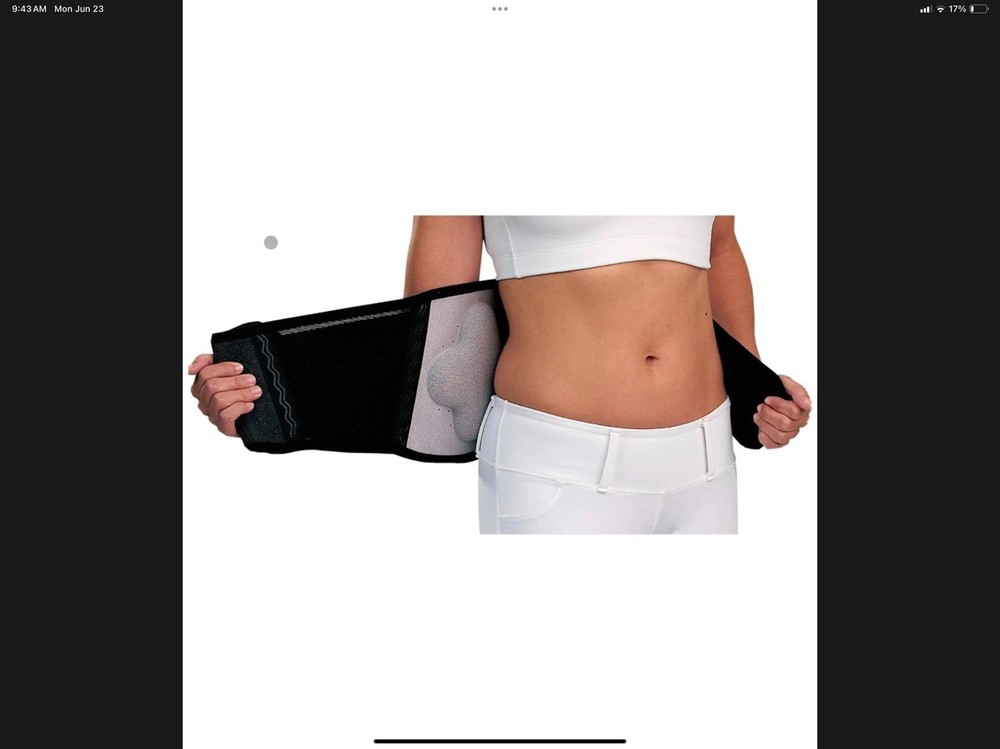 Back Support ProCare Large Hook and Loop Closure 3
