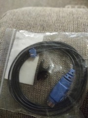 ⭐️Phonak Hearing Aid Programming Plug-in Cable 13 2.0m/L and 20in/L Blue / Left