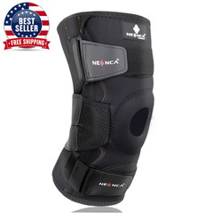 Hinged Knee Brace for Knee Pain with Side Stabilizers Women Men Knee Pad Meniscu