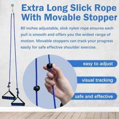 Shoulder Pulley for Physical Therapy Pulleys for Shoulder Rehab over Door Shou..