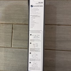 NEW Glacier Bay 24 in. x 1-1/4 in. Concealed Screw ADA Compliant Grab Bar