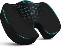 2 Pack Gel Seat Cushion for Sciatica Relief | Office Chair Cushion for Pressure