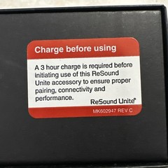 New GN Resound Multi Mic Wireless Microphone For Resound & Jabra Hearing Aids.
