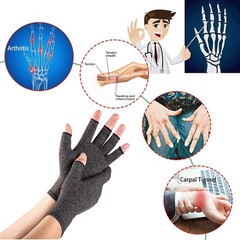Medical Arthritis Gloves Compression Copper Pain Relief Hand Wrist Support Brace