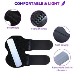 2PCS Adjustable Finger Splint Pain Relief Trigger Finger Brace Arthritis Support
