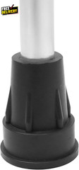 Forearm Crutches for Adults (X2 Units, Open Cuff) Adjustable Aluminum Walking…