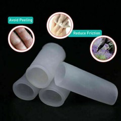 Soft Silicone Gel Finger Tube Protector Sport Protection Sleeves Protector