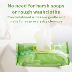 Flushable Adult Wet Wipes – 576 Wipes Aloe & Vitamin E, Plant-Based, Scented
