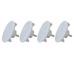 4pcs Elder Shower Chair Replacement Feet In Durable Rubber Material Popular