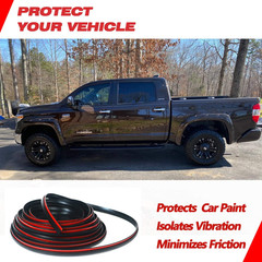 Fender Flares Edge Trim, Fender Flare Rubber Seal for Car and Truck Wheel Wells,
