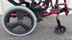 Quickie IRIS Tilt-In-Space Wheelchair Manual Transport JAY J3 Back & Cushion