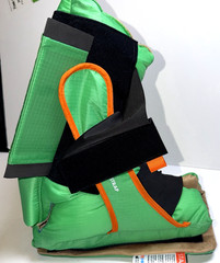 Tru Vue Foot Drop Strap Brace Wedgie AFO Support Green Black Adjustable