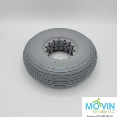 8″ Solid Caster Wheel Tire for Permobil F3 F5 Power Wheelchair (Gray 210-65)