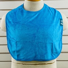 Unisex Youth & Adult Adaptive Bib Teal Blue Standard Shape Adjustable Waterproof