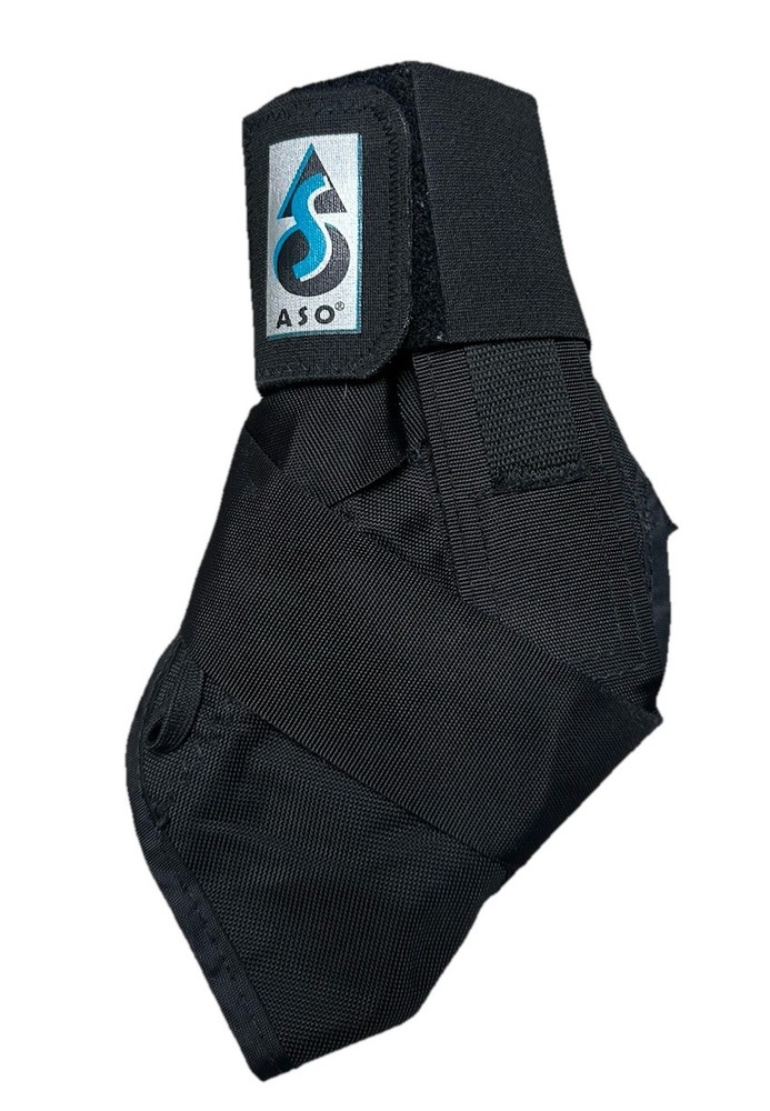 Med Spec 264014 Large Size ASO Ankle Stabilizer – Black