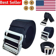 Comfortable Adjustable Gait Belt, 52-Inch for Seniors – Supports Up to 350 lbs
