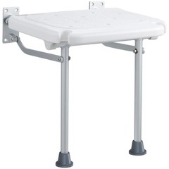 Vevor Fold Down Shower Seat Folding Bench Wall Mount 500lbs Handicapped Chair