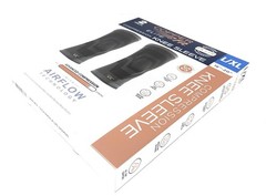Copper Fit Elite Air Knee Sleeve 2-pack, AIR Flow Stays Dry, Cool Lightweight